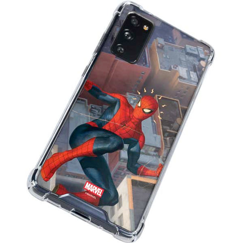 Marvel Spiderman Spidey Sense Galaxy S20 FE Clear Case
